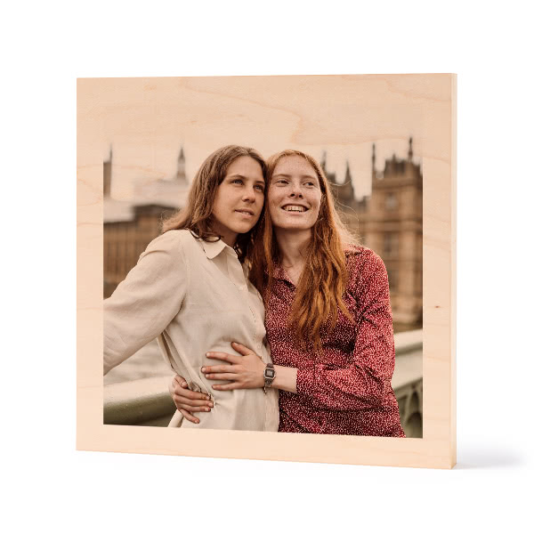 Bloc photo sur bois smartphoto